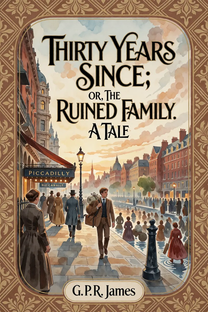 Cover of Thirty Years Since; or, The Ruined Family. A Tale by G. P. R. James