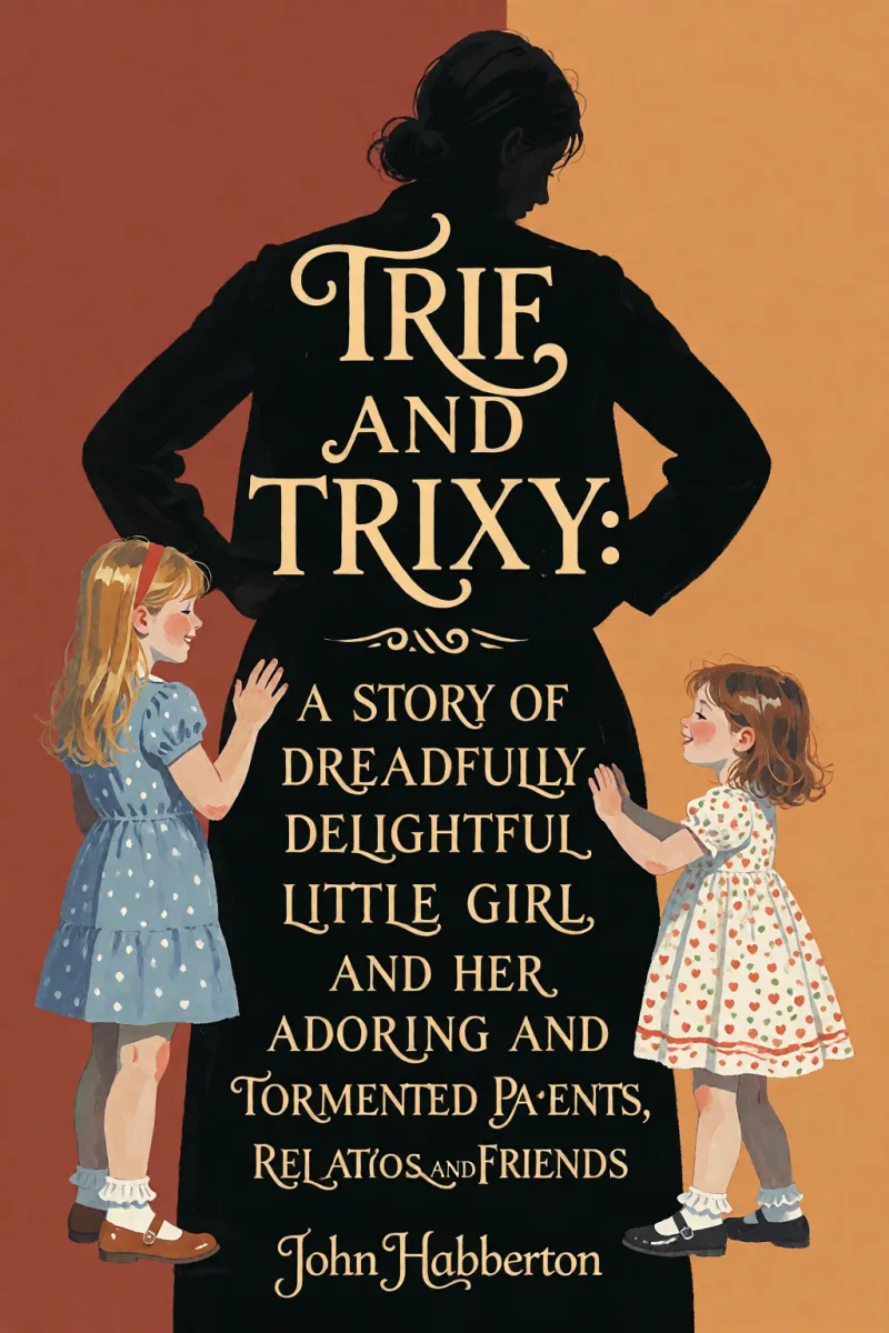Cover of Trif and Trixy: A story of a dreadfully delightful little girl and her adoring and tormented parents, relations, and friends by John Habberton