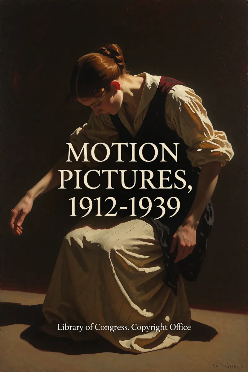 Cover of Motion pictures, 1912-1939 by Library of Congress. Copyright Office