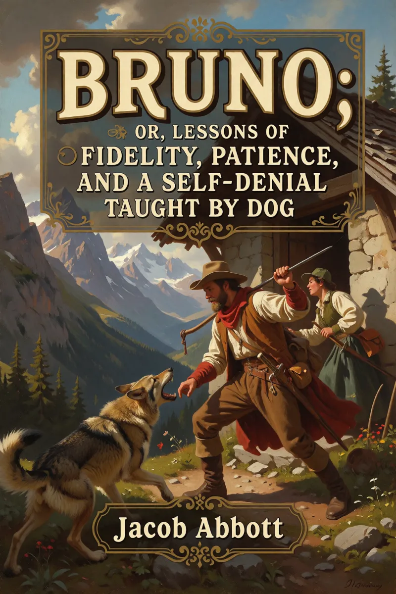 Cover of Bruno; or, lessons of fidelity, patience, and self-denial taught by a dog by Jacob Abbott