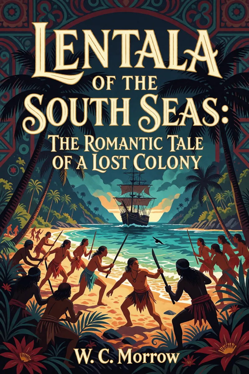 Cover of Lentala of the South Seas: The Romantic Tale of a Lost Colony by W. C. Morrow
