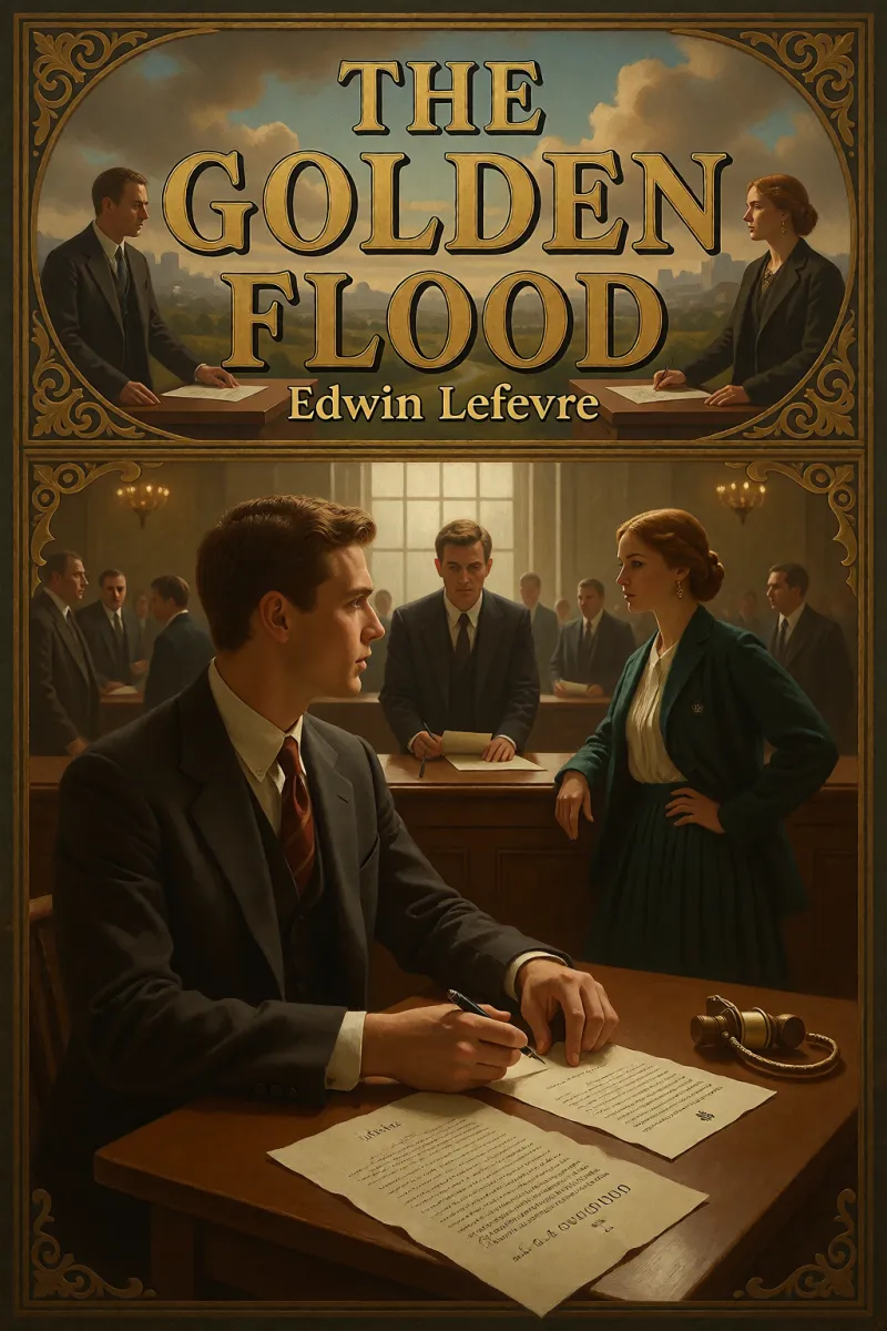 Cover of The Golden Flood by Edwin Lefevre