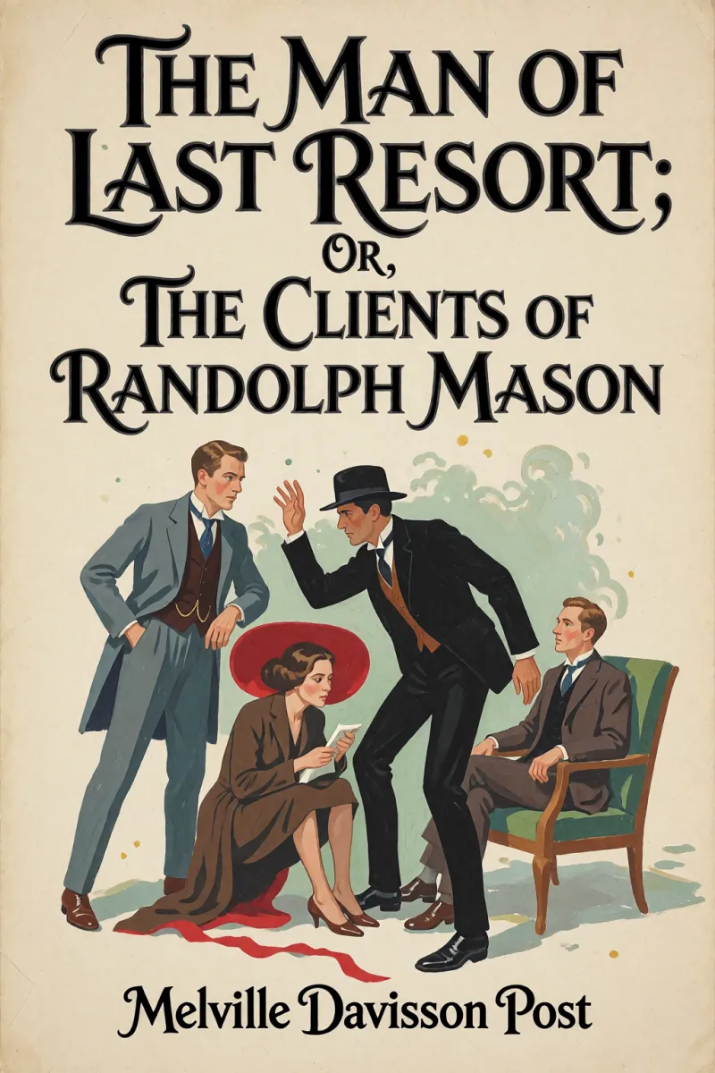 Cover of The Man of Last Resort; Or, The Clients of Randolph Mason by Melville Davisson Post