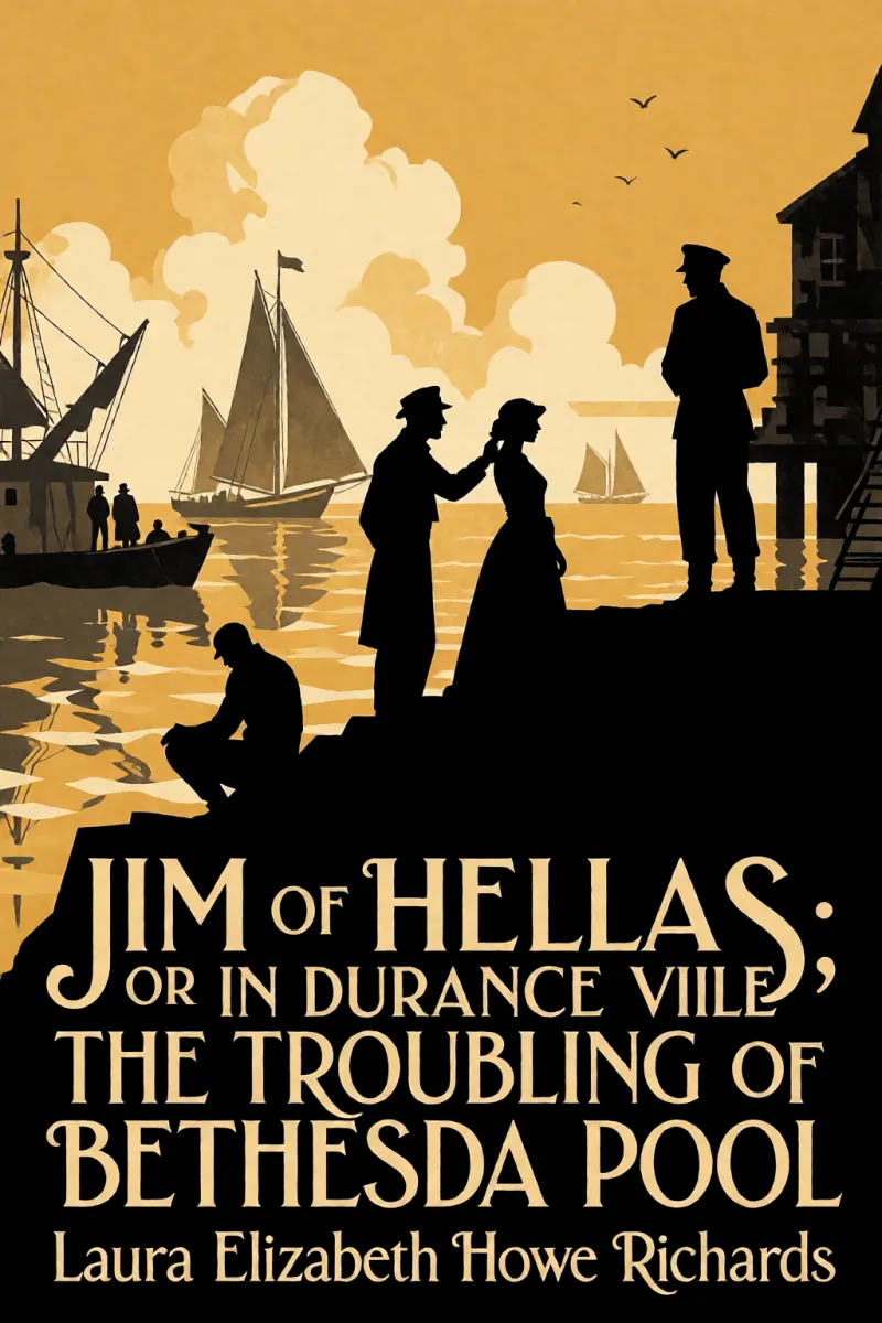 Cover of Jim of Hellas, or In Durance Vile; The Troubling of Bethesda Pool by Laura Elizabeth Howe Richards