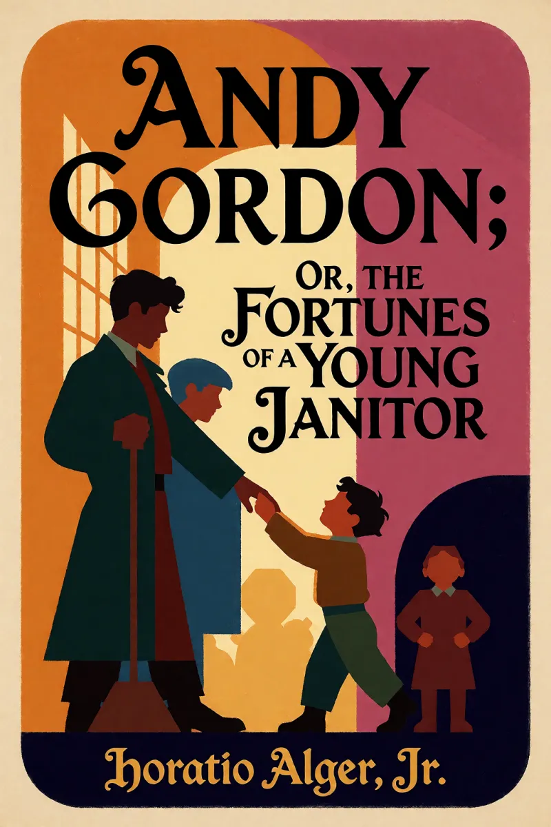 Cover of Andy Gordon; Or, The Fortunes of A Young Janitor by Horatio Alger, Jr.