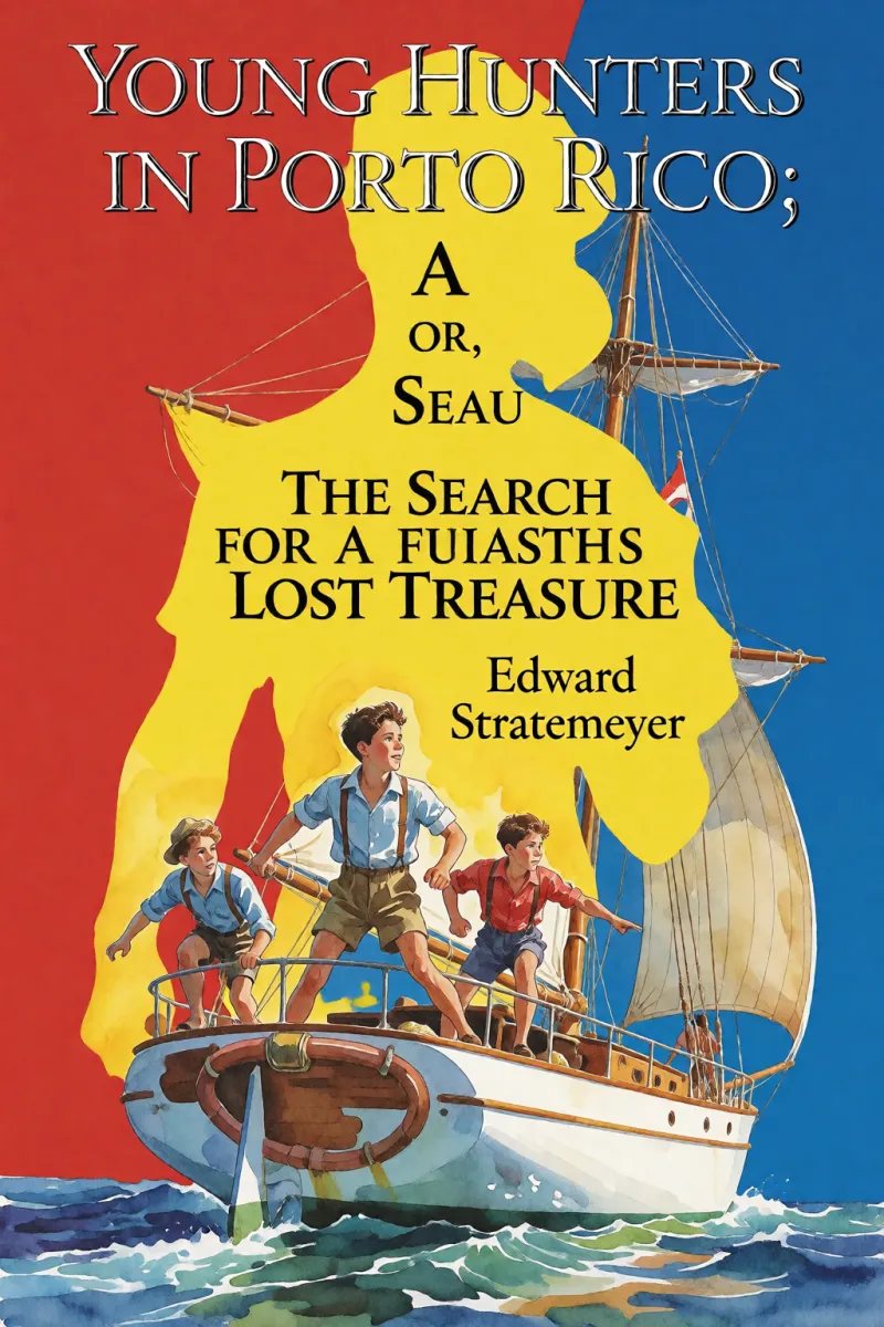 Cover of Young Hunters in Porto Rico; or, The Search for a Lost Treasure by Edward Stratemeyer