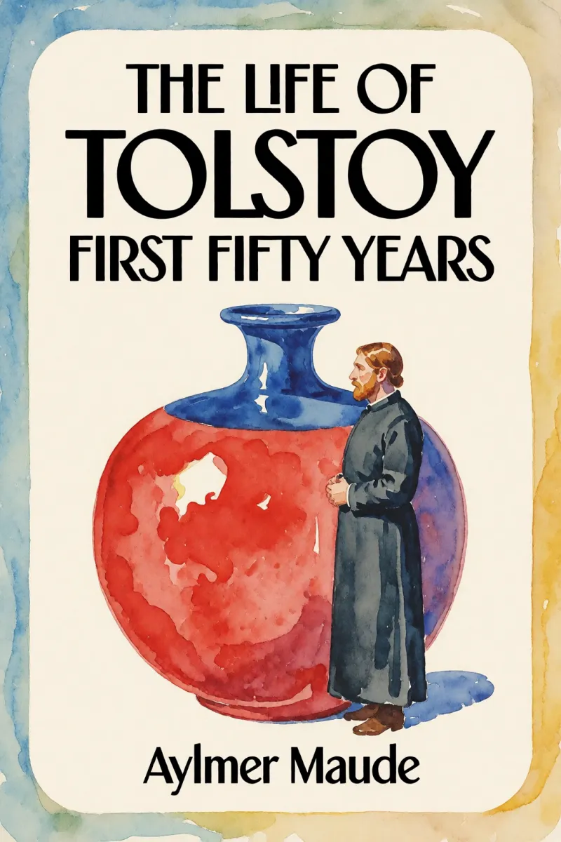 Cover of The Life of Tolstoy: First Fifty Years by Aylmer Maude