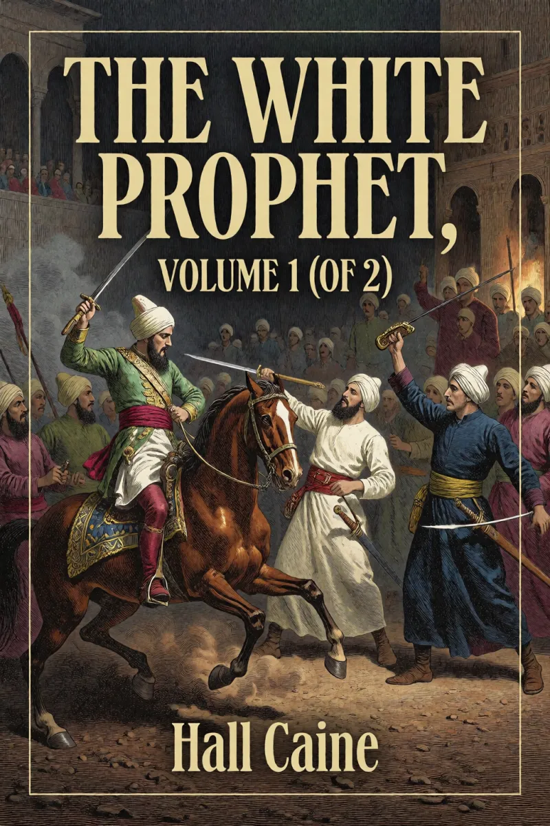 Cover of The White Prophet, Volume 1 (of 2) by Hall Caine
