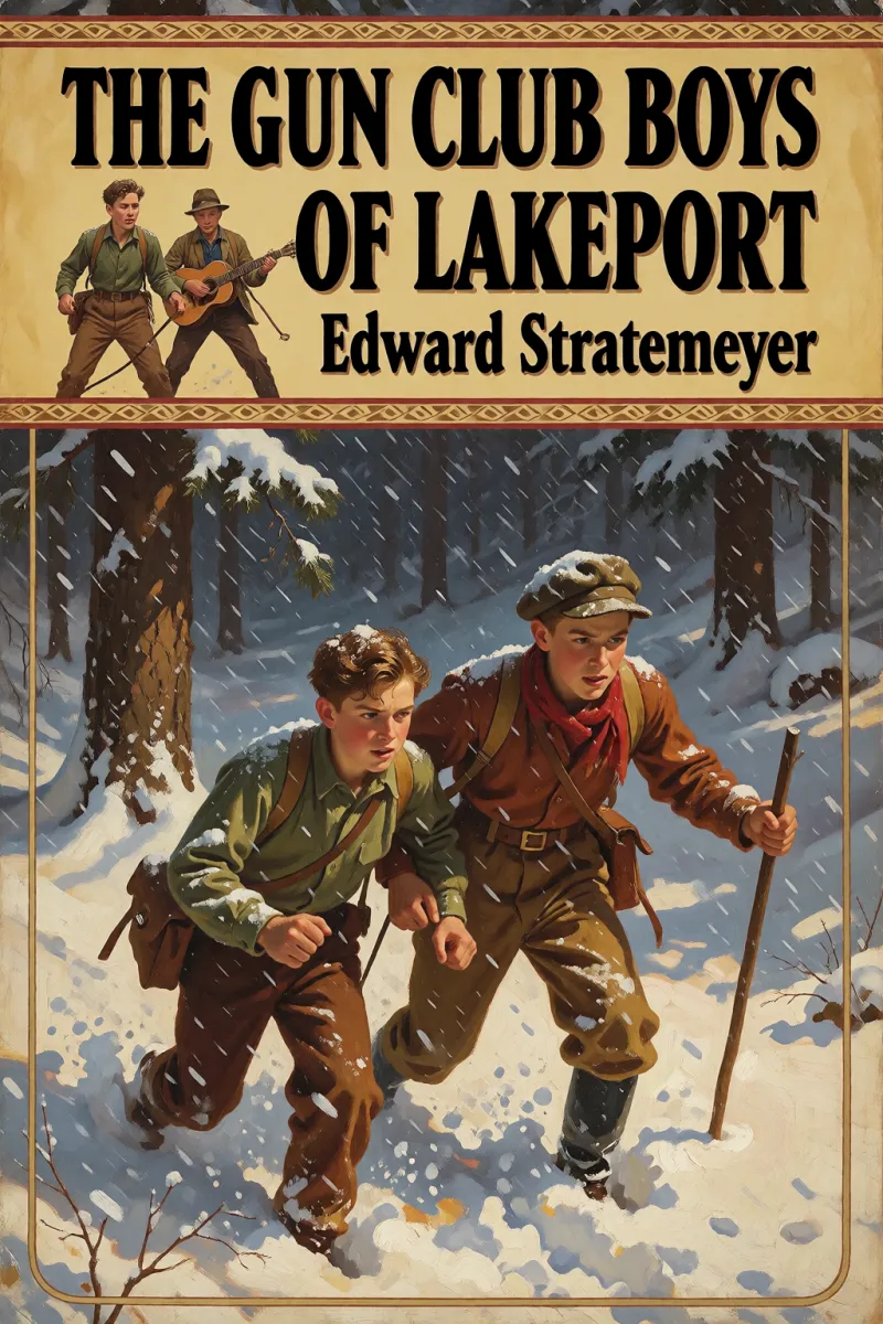 Cover of The Gun Club boys of Lakeport by Edward Stratemeyer