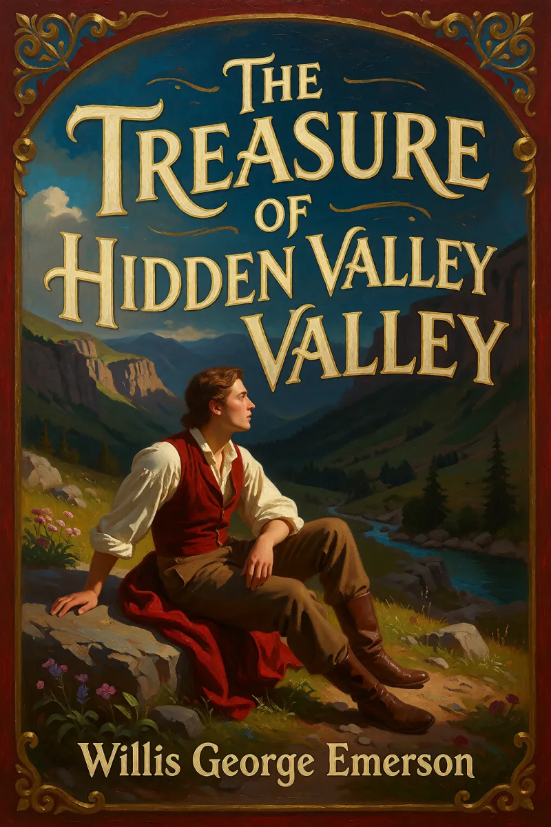 Cover of The Treasure of Hidden Valley by Willis George Emerson