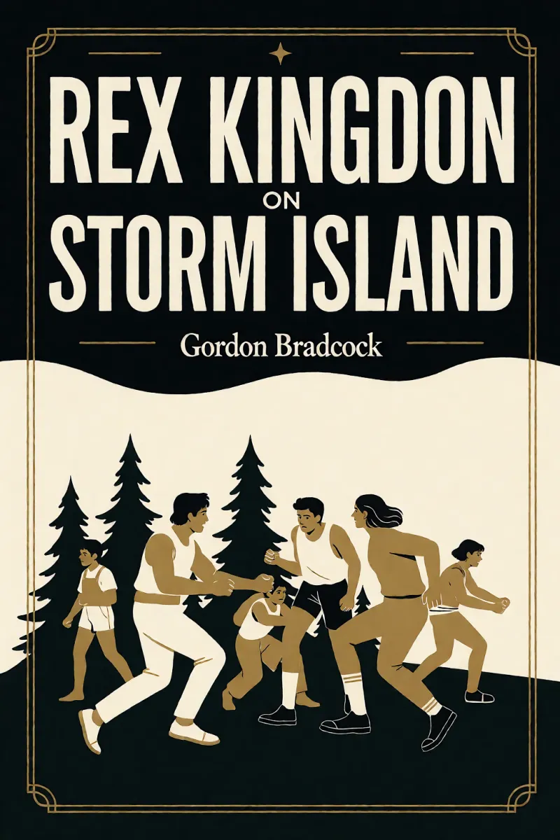 Cover of Rex Kingdon on Storm Island by Gordon Braddock