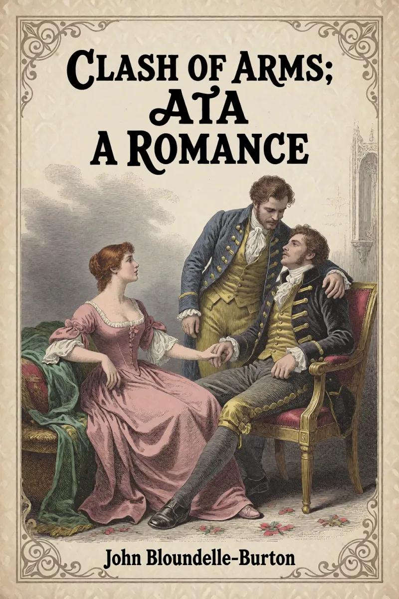 Cover of Clash of Arms: A Romance by John Bloundelle-Burton