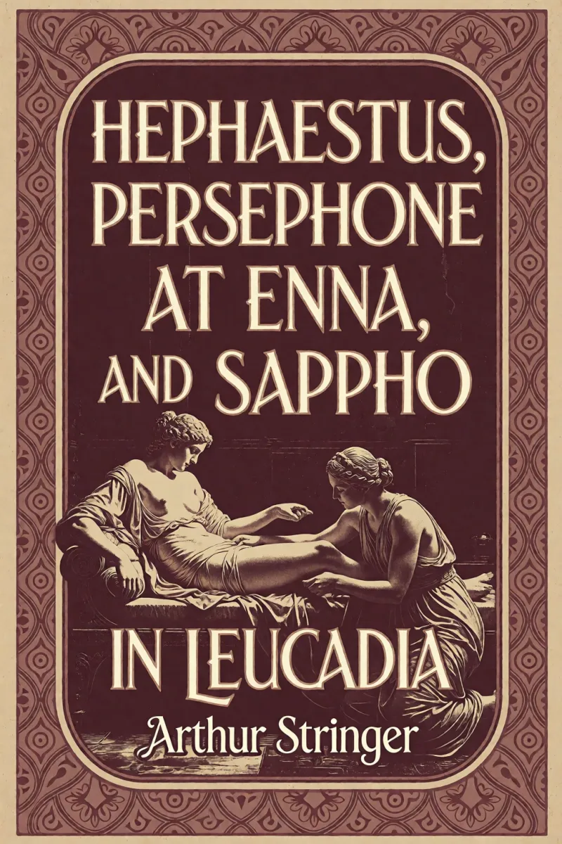 Cover of Hephaestus, Persephone at Enna, and Sappho in Leucadia by Arthur Stringer