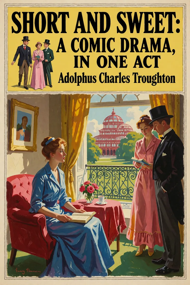 Cover of Short and Sweet: A Comic Drama, in One Act by Adolphus Charles Troughton