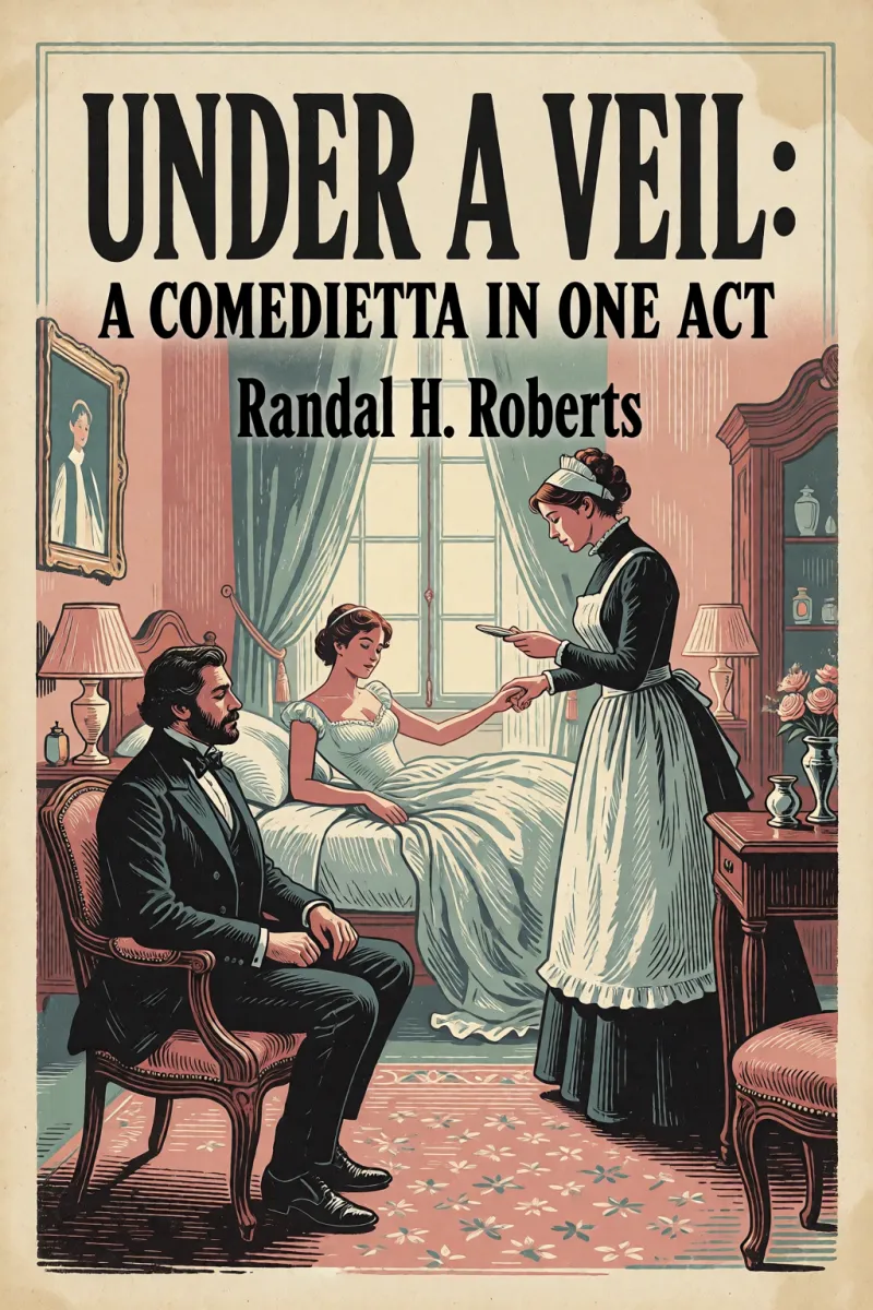 Cover of Under a Veil: A Comedietta in One Act by Randal H. Roberts