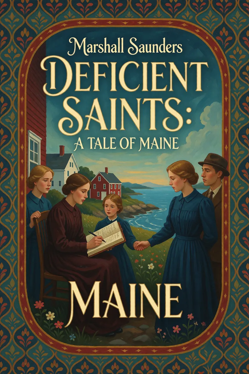 Cover of Deficient Saints: A Tale of Maine by Marshall Saunders