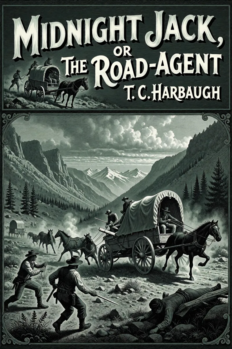 Cover of Midnight Jack, or The road-agent by T. C. Harbaugh