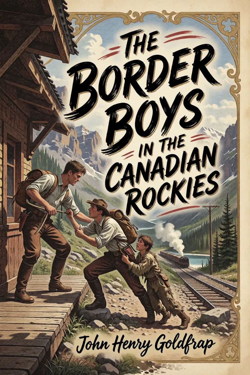 Cover of The Border Boys in the Canadian Rockies by John Henry Goldfrap