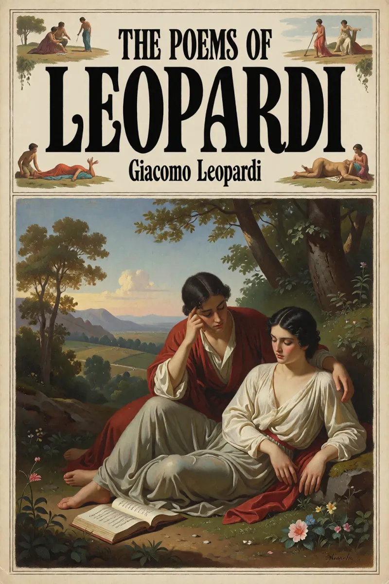 Cover of The poems of Leopardi by Giacomo Leopardi