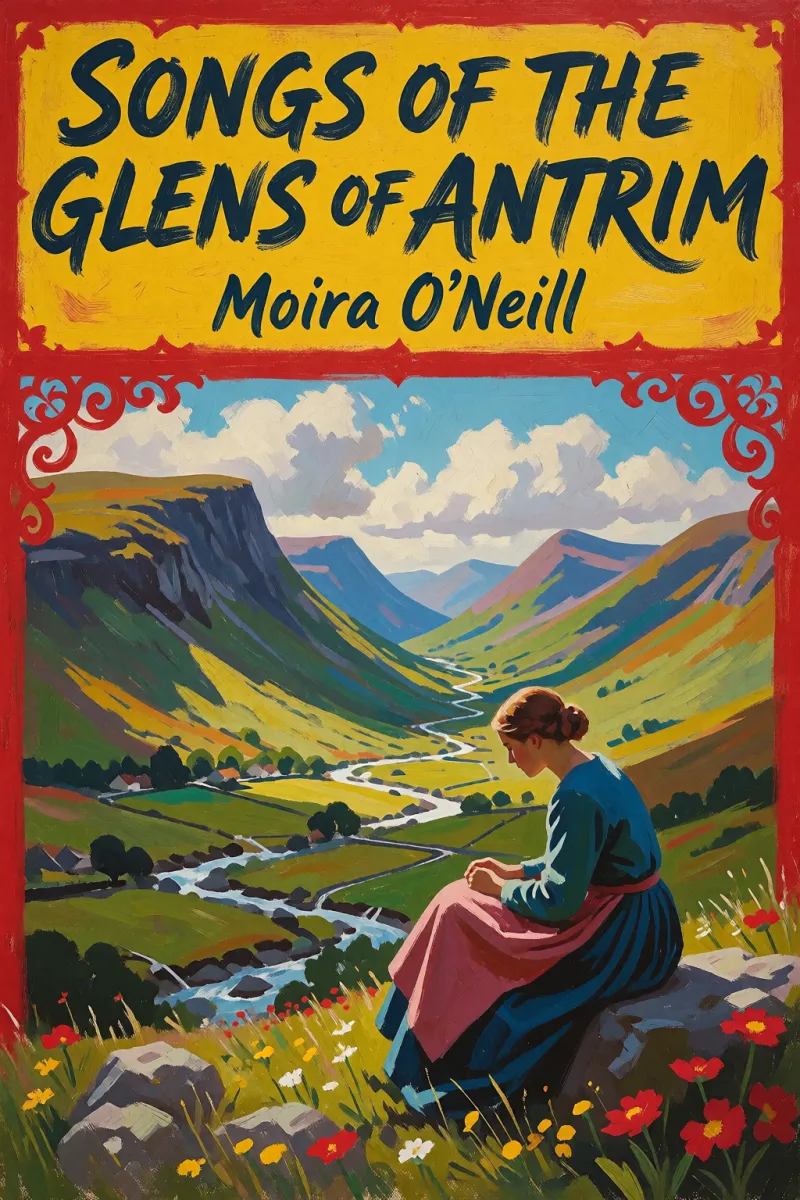 Cover of Songs of the Glens of Antrim by Moira O'Neill