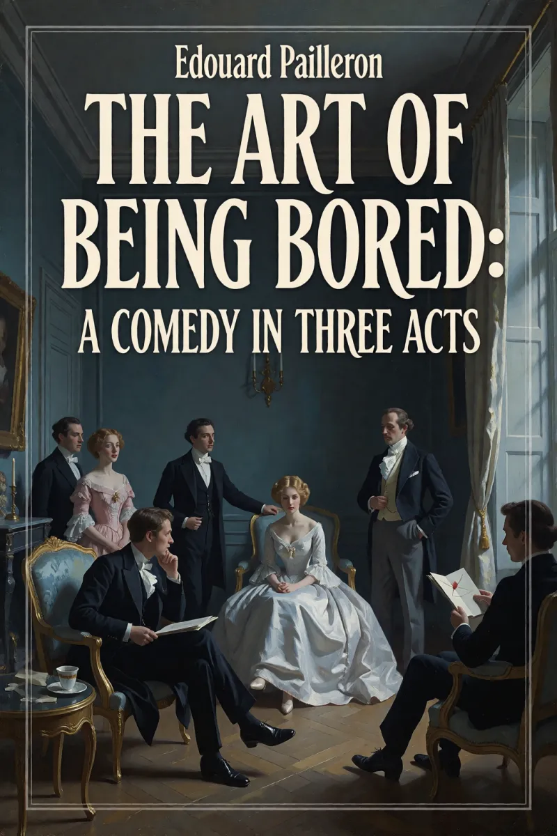 Cover of The Art of Being Bored: A Comedy in Three Acts by Edouard Pailleron