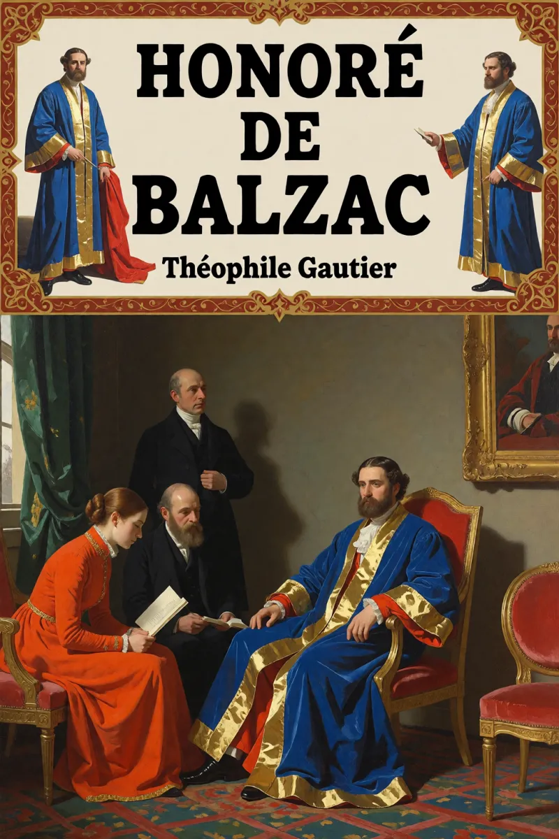Cover of Honoré de Balzac by Théophile Gautier