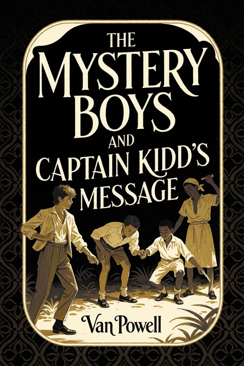 Cover of The Mystery Boys and Captain Kidd's Message by Van Powell