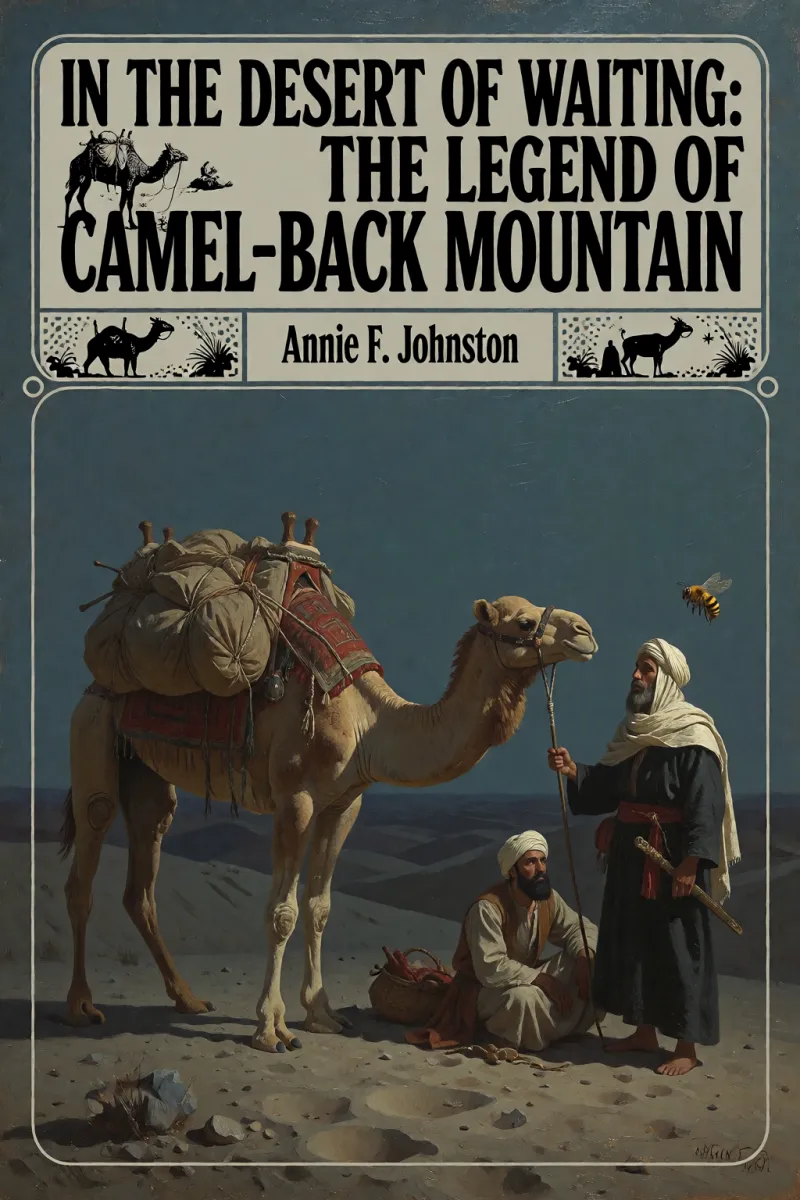 Cover of In the Desert of Waiting: The Legend of Camel-back Mountain by Annie F. Johnston