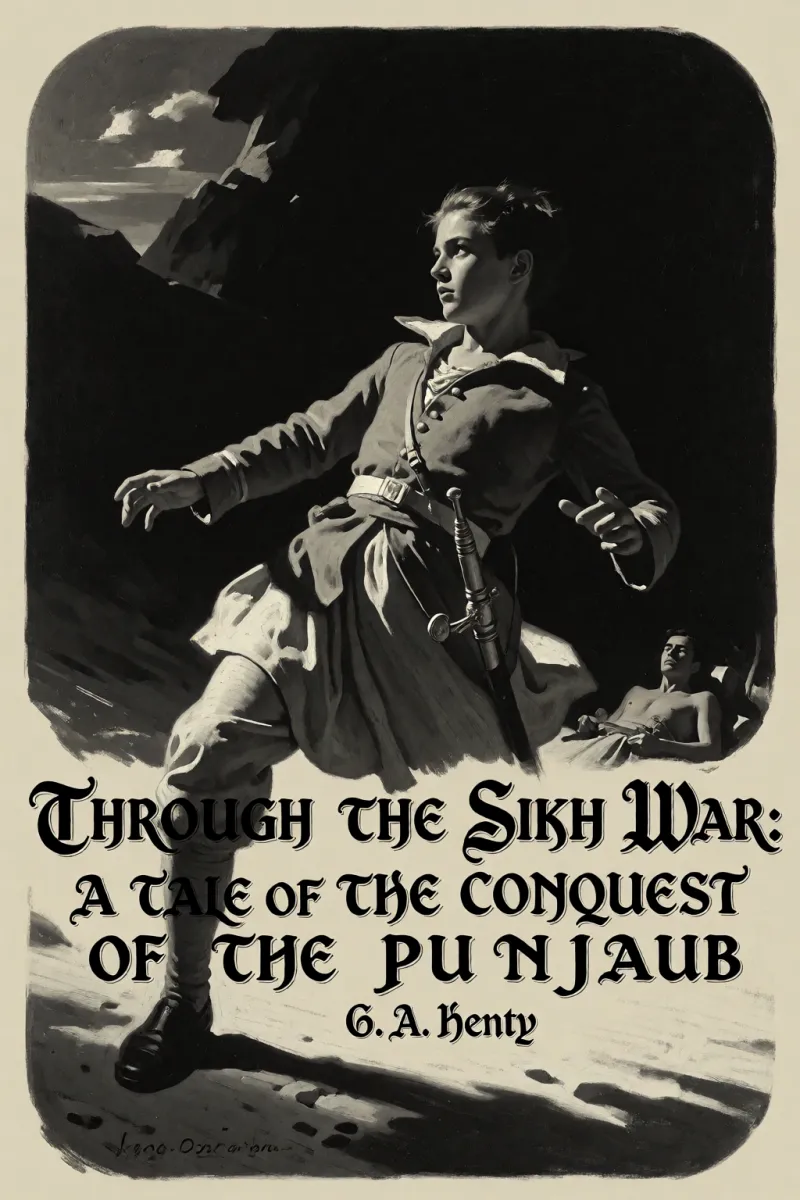 Cover of Through the Sikh War: A Tale of the Conquest of the Punjaub by G. A. Henty