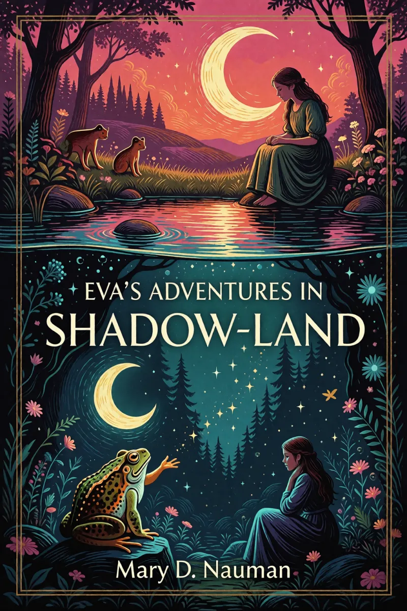 Cover of Eva's Adventures in Shadow-Land by Mary D. Nauman