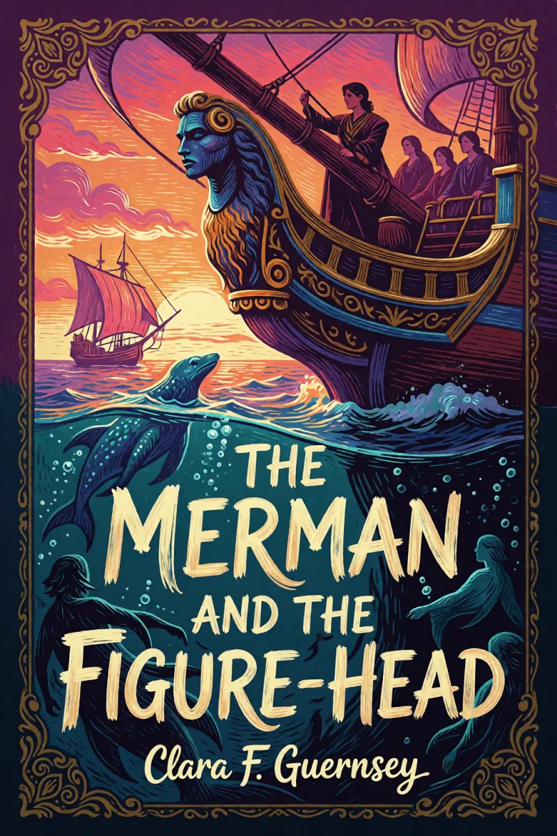 Cover of The Merman and the Figure-Head by Clara F. Guernsey