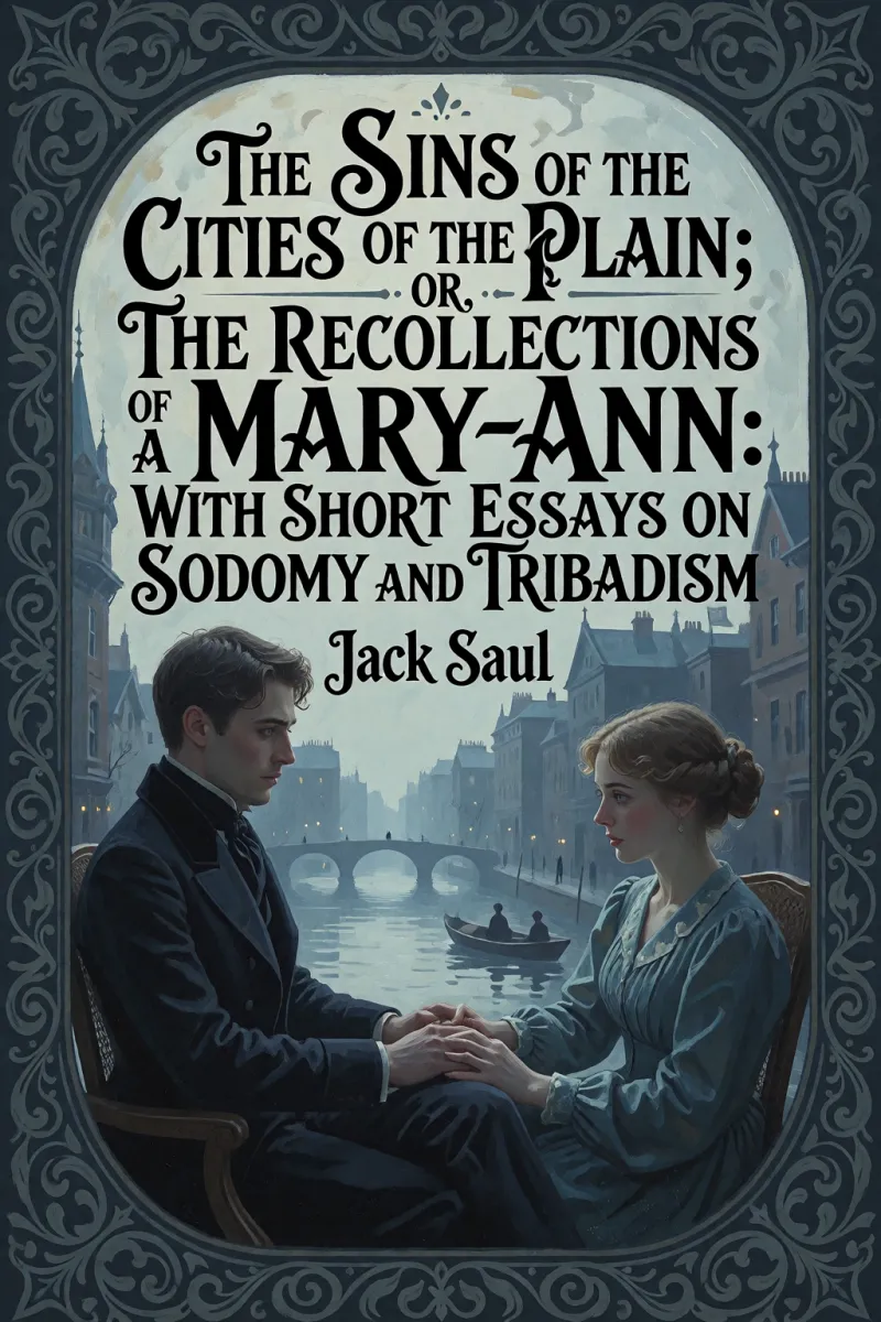 Cover of The Sins of the Cities of the Plain; or, The Recollections of a Mary-Ann: with Short Essays on Sodomy and Tribadism by Jack Saul