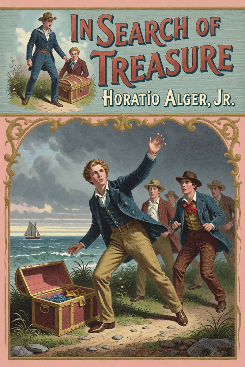 Cover of In Search of Treasure by Horatio Alger, Jr.