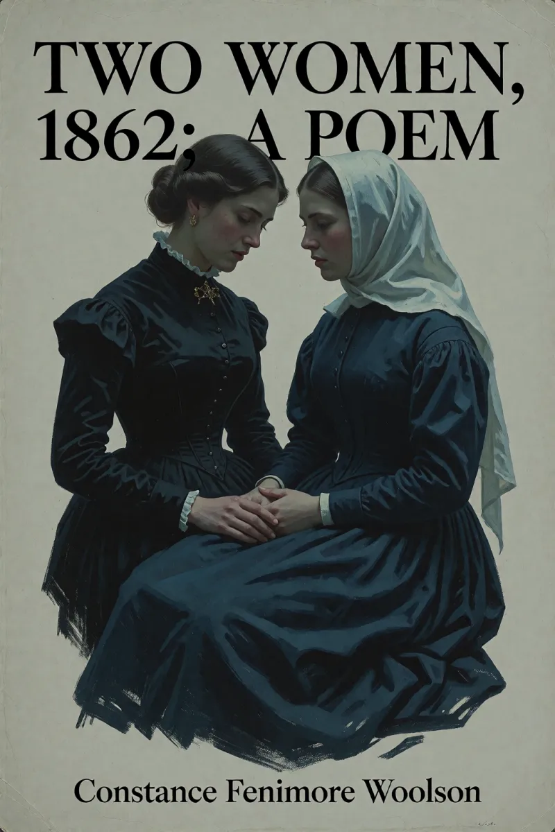 Cover of Two Women, 1862; a Poem by Constance Fenimore Woolson