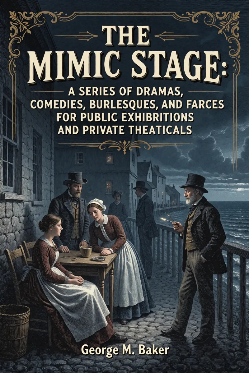 Cover of The Mimic Stage: A Series of Dramas, Comedies, Burlesques, and Farces for Public Exhibitions and Private Theatricals by George M. Baker