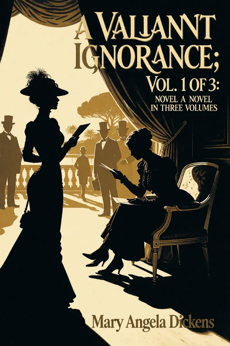 Cover of A Valiant Ignorance; vol. 1 of 3: A Novel in Three Volumes by Mary Angela Dickens