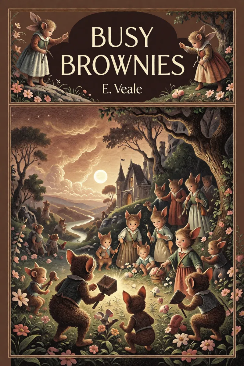 Cover of Busy Brownies by E. Veale