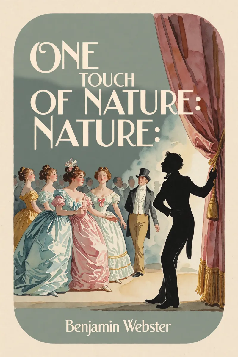 Cover of One Touch of Nature: A Petite Drama, in One Act by Benjamin Webster
