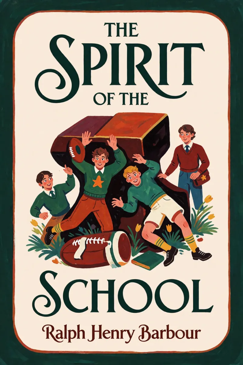 Cover of The Spirit of the School by Ralph Henry Barbour
