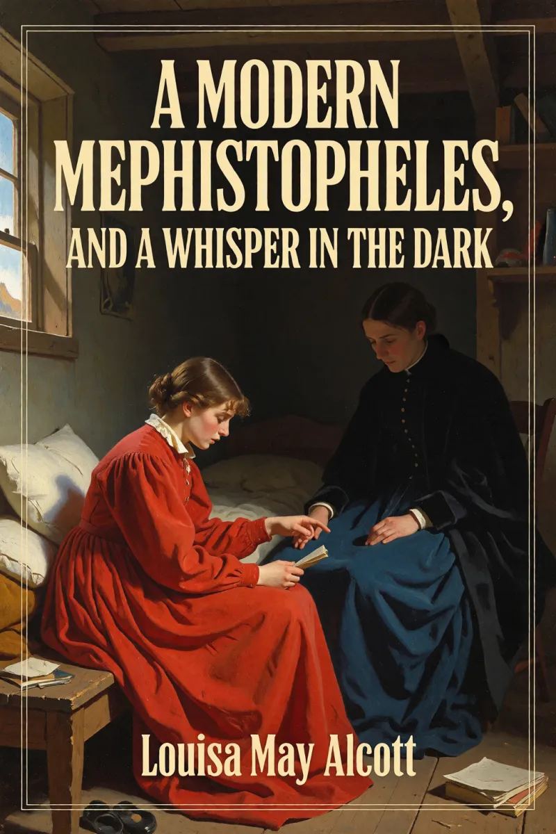 Cover of A Modern Mephistopheles, and A Whisper in the Dark by Louisa May Alcott