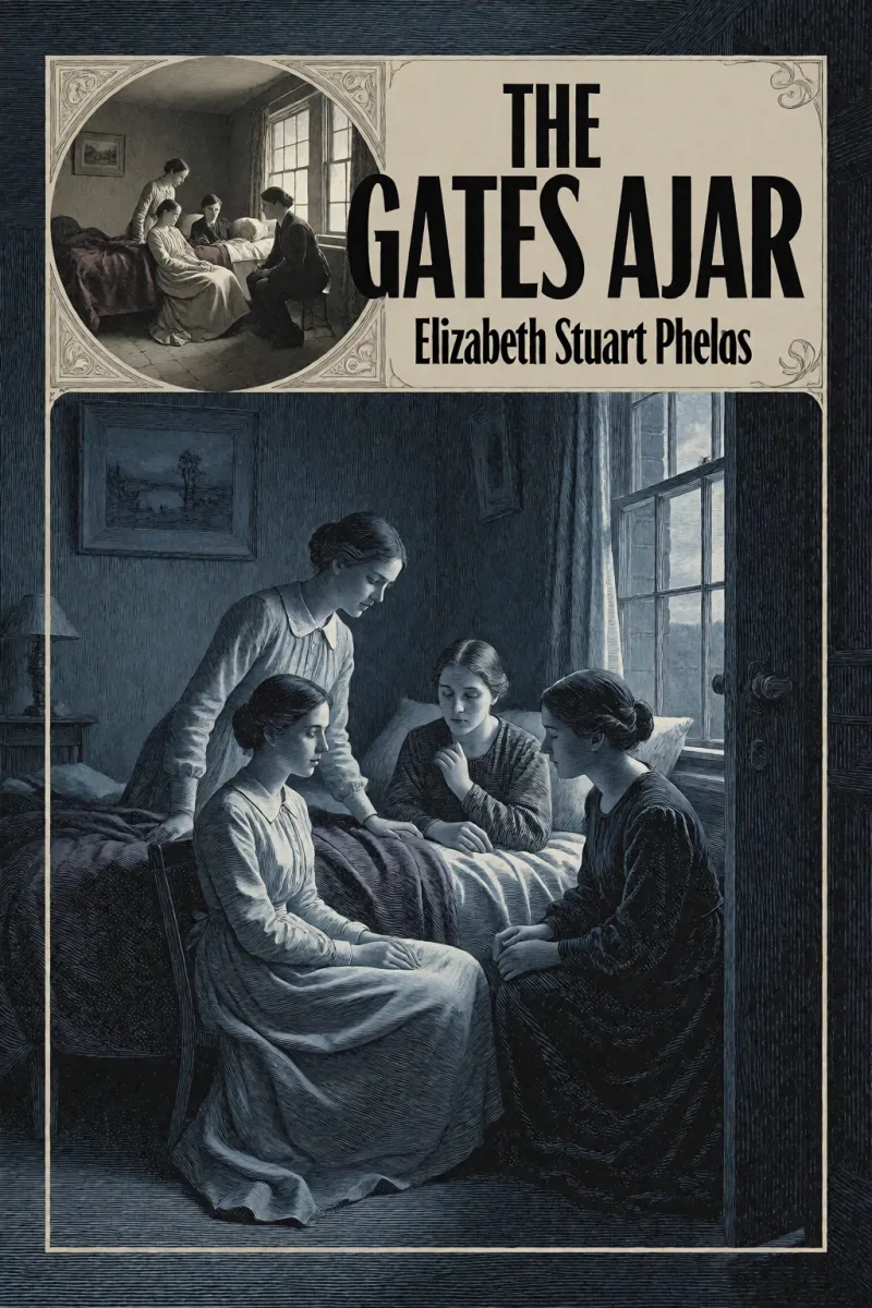 Cover of The Gates Ajar by Elizabeth Stuart Phelps