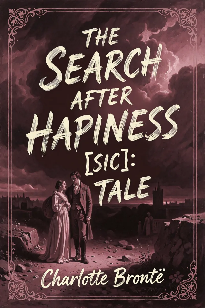 Cover of The Search After Hapiness [sic]: A Tale by Charlotte Brontë