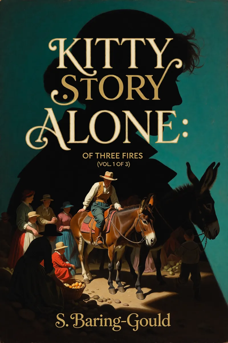 Cover of Kitty Alone: A Story of Three Fires (vol. 1 of 3) by S. Baring-Gould