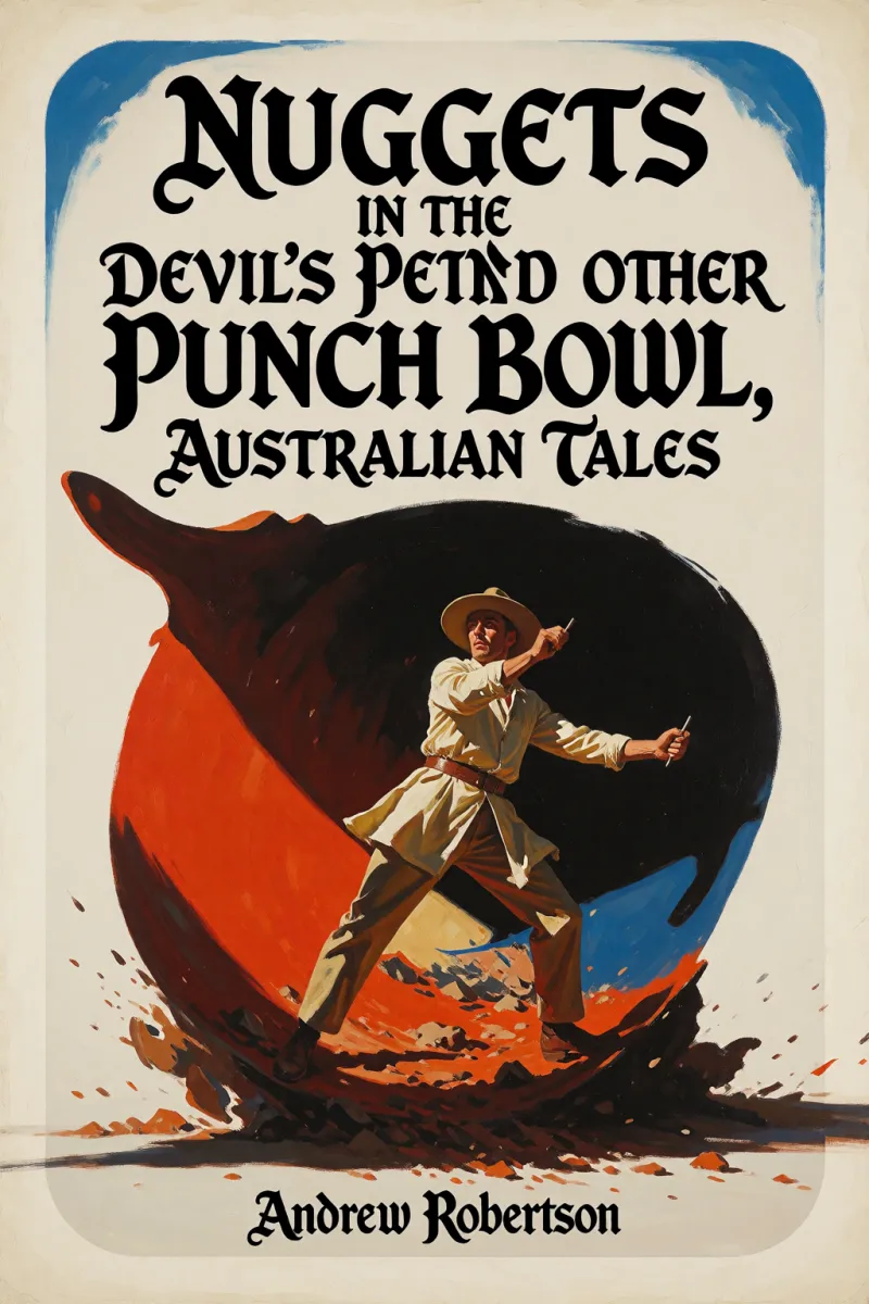 Cover of Nuggets in the Devil's Punch Bowl, and Other Australian Tales by Andrew Robertson