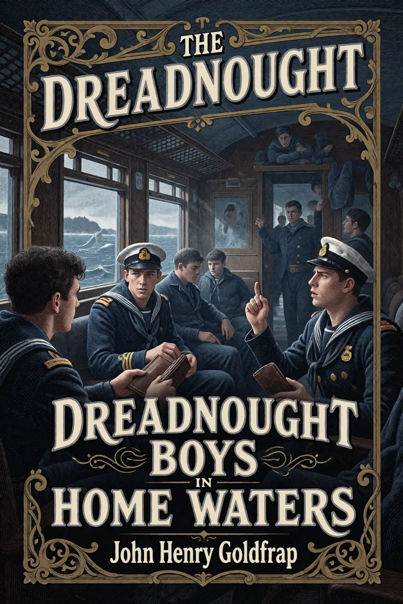 Cover of The Dreadnought Boys in Home Waters by John Henry Goldfrap