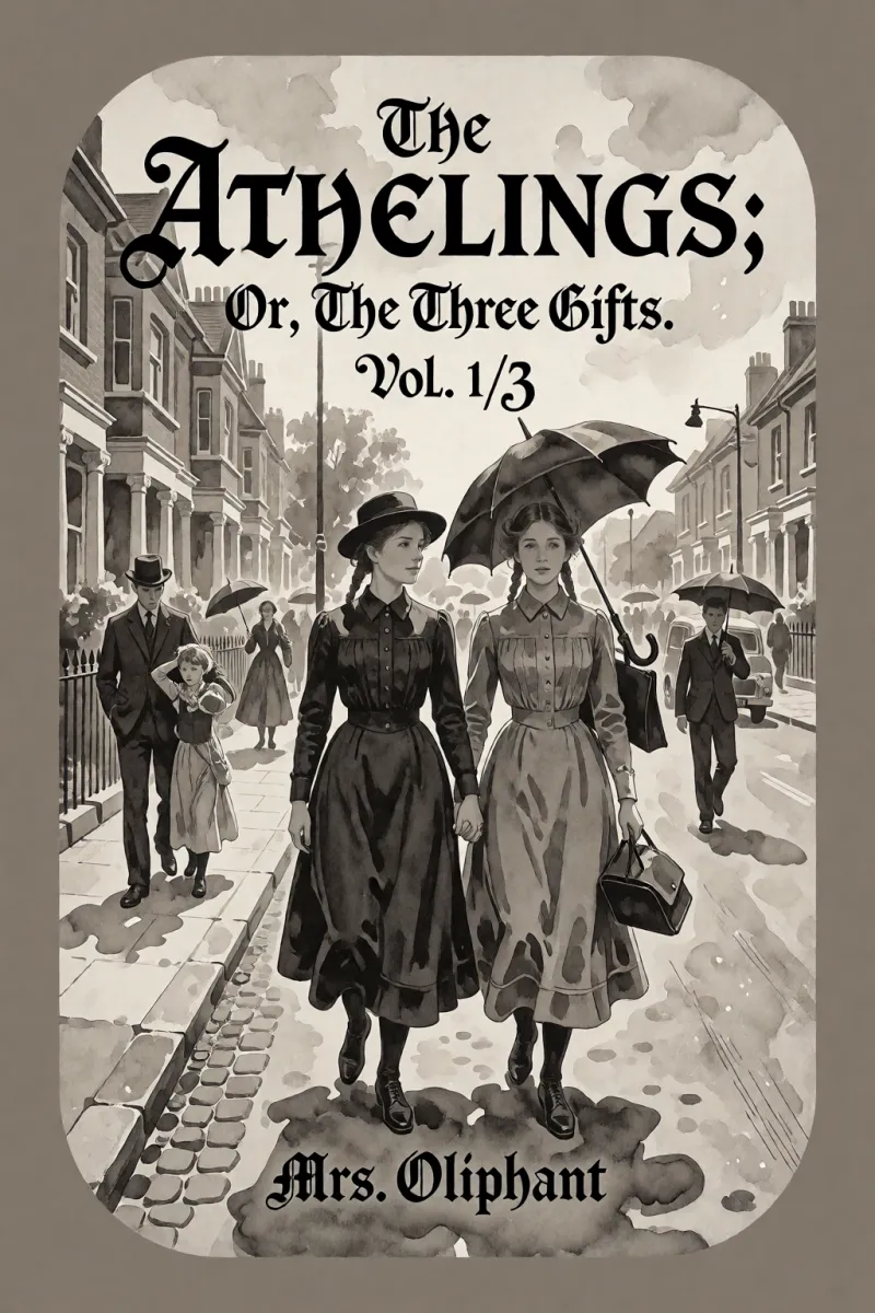 Cover of The Athelings; or, the Three Gifts. Vol. 1/3 by Mrs. Oliphant
