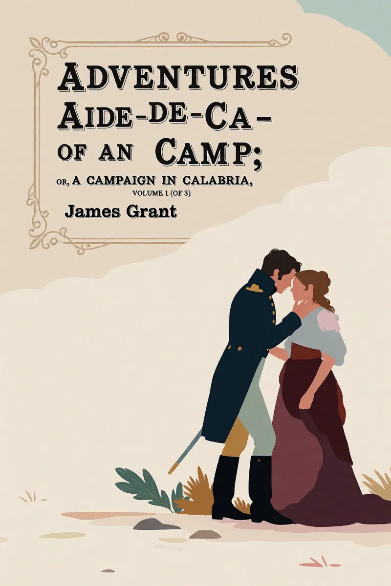 Cover of Adventures of an Aide-de-Camp; or, A Campaign in Calabria, Volume 1 (of 3) by James Grant