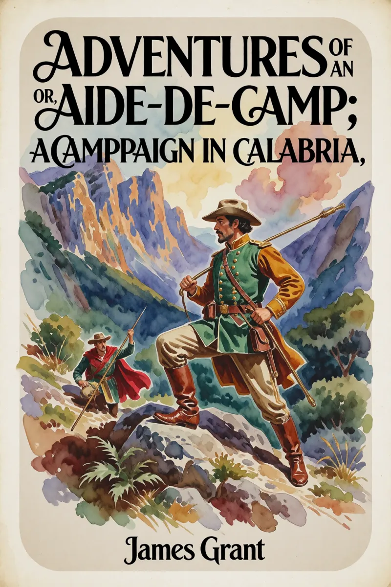 Cover of Adventures of an Aide-de-Camp; or, A Campaign in Calabria, Volume 2 (of 3) by James Grant