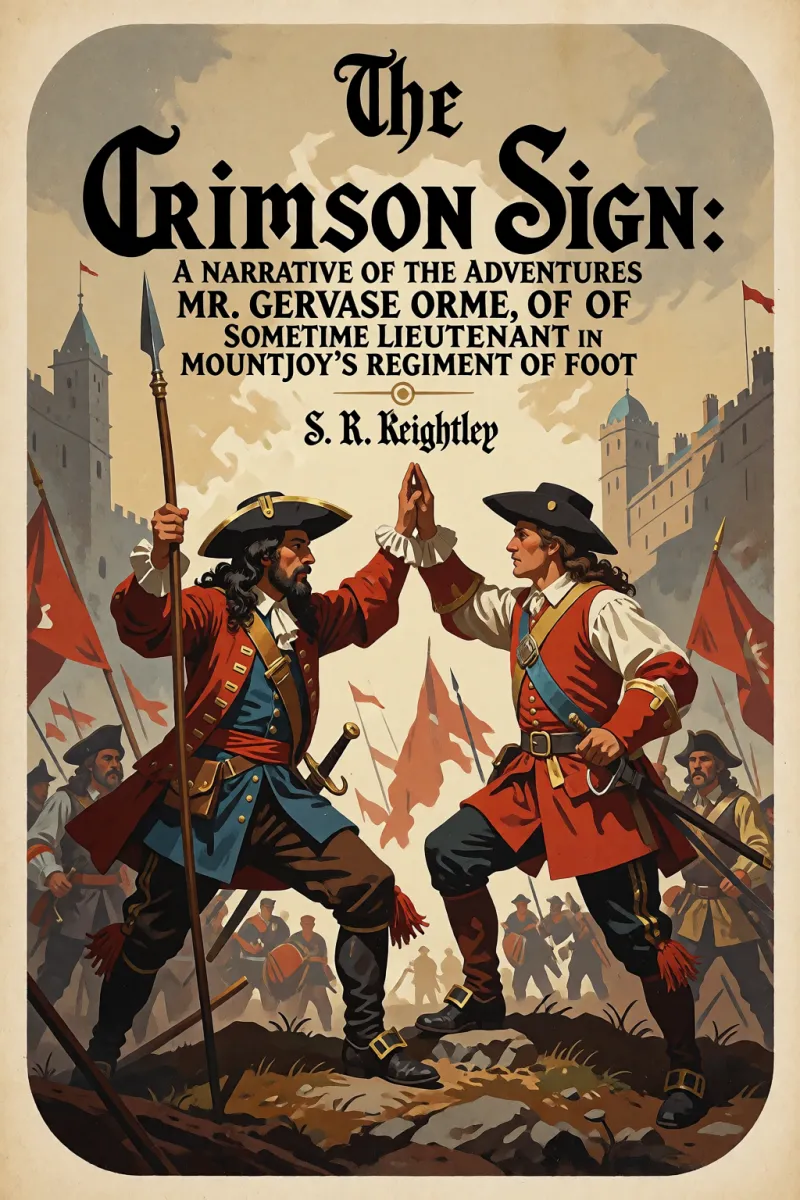 Cover of The Crimson Sign: A Narrative of the Adventures of Mr. Gervase Orme, Sometime Lieutenant in Mountjoy's Regiment of Foot by S. R. Keightley
