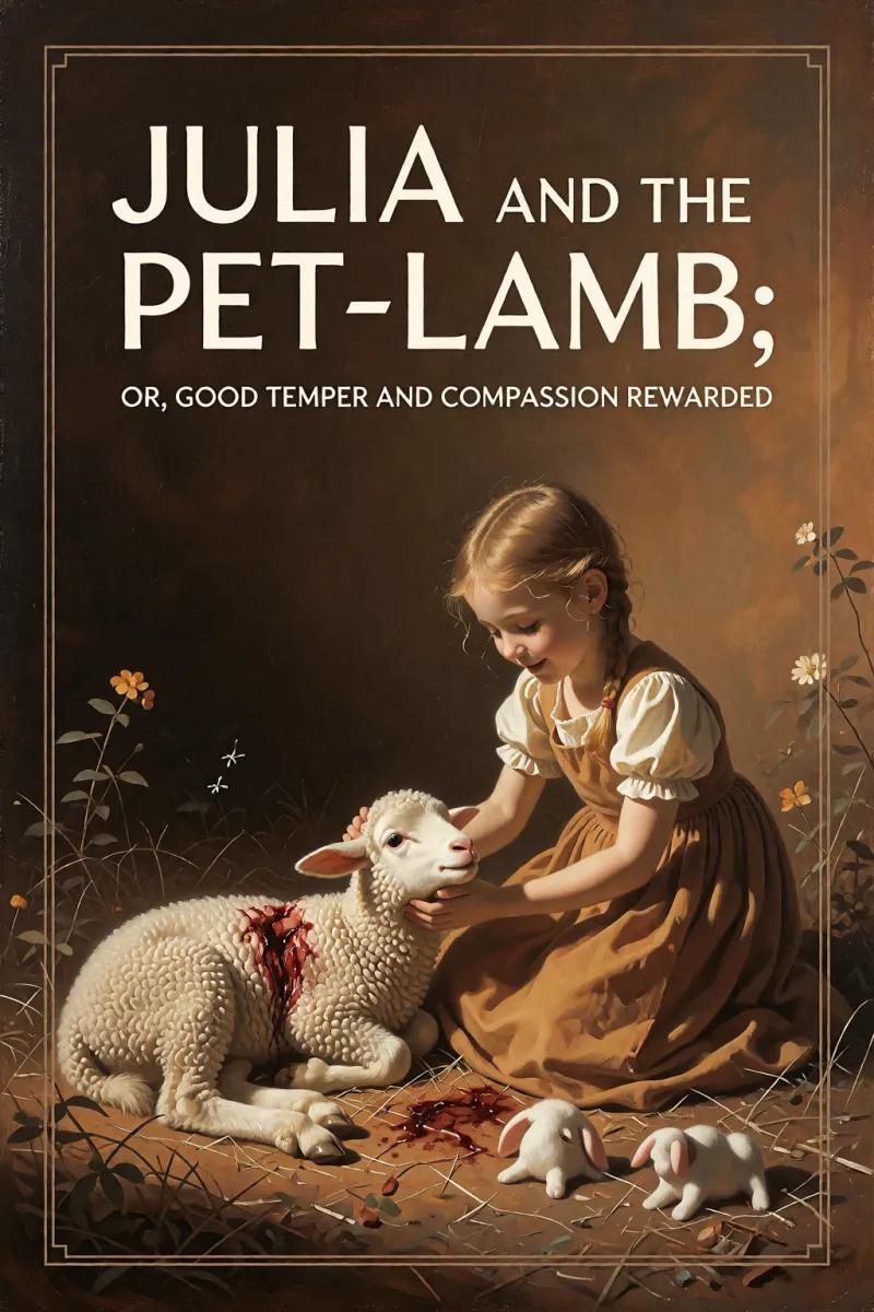 Cover of Julia and the Pet-Lamb; or, Good Temper and Compassion Rewarded by Anonymous